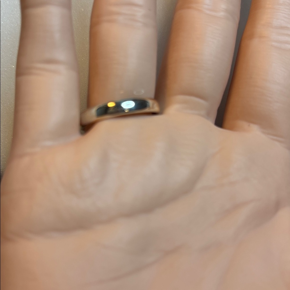 Prasiolite ring size 8 - Picture 2 of 5